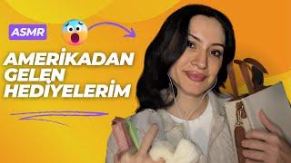 (Türkçe Asmr) Amerika’dan Gelen Hediyelerim!  | Show&Tell #asmr reklam