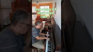 Improvising in F Sharp Major. (take 1). #charliecarr #improviser #instantcomposition