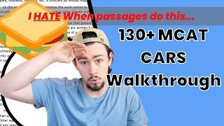 MCAT CARS Walkthrough - AAMC Sample Test CARS Passage 6