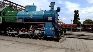 8/7/18: Goods train at Chisinau's Railway Station, Moldova