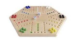 AmishToyBox.com Aggravation (Wahoo) Board Game Set  - Double-Sided