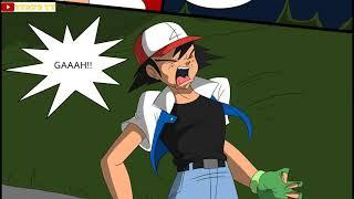 Pokemon Were Woman Ash | TG Comic | Boy To Girl | Body Swap | Full Tg Tf Transformations #75