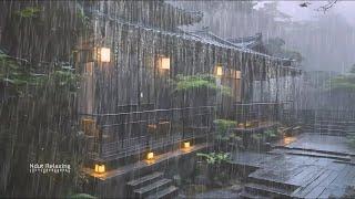 Relaxing rain sounds are music played by nature, Helps sleep and relax