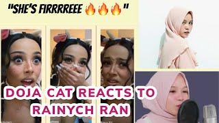 DOJA CAT REACTS and DANCES TO RAINYCH RAN’S JAPANESE version of SAY SO!!