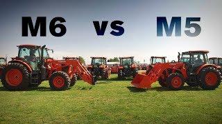 Kubota M Series Tractor Walk Around Comparison: M5 vs M6