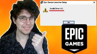 How To Fix Epic Games Invalid Drive