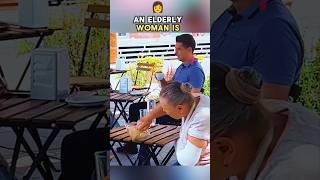 Elderly Woman's Struggle Met with Unexpected Kindness