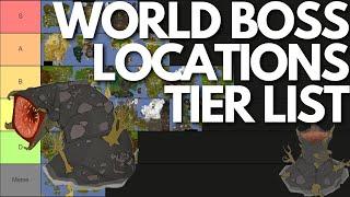 Official WORLD BOSS Regions TIER LIST - OSRS