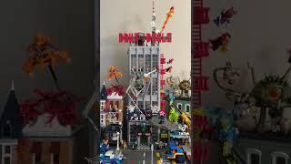 my spider verse town #marvel #lego #custom #marvel #spiderman #legomarvel #legocity #shorts