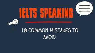 Ielts Speaking test| The most common mistakes in IELTS Speaking Test