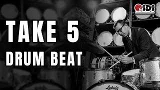 Joe Morello Take 5 Drum Beat | DRUM LESSON