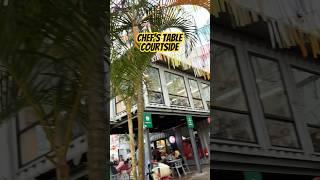 Chef's Table courtside, Madani Avenue #food #fair #love #reels