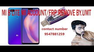 mi 8 lite mi account/Frp remove by UMT