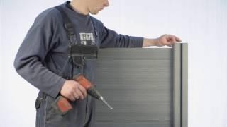 How to install InoWood composite fence panels