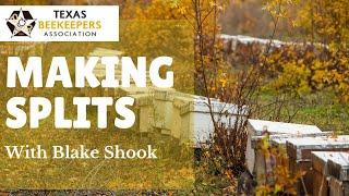 Making Splits - Honey Bee Management with Blake Shook