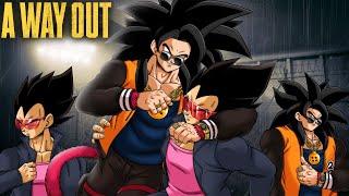 Vegeta And Slick Goku Play A Way Out (Full Series)