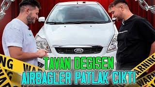 TAVAN DEĞİŞEN,AİRBAGLER PATLAK ÇIKTI ! Ford Focus Almaya Gittik !