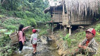 Kind girl Linda decided to invite the orphan boy living under the bridge to stay in her small house.