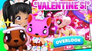 *CUTEST VALENTINE'S PETS!* + CANDY CASTLE in OVERLOOK RP EVENT (roblox)