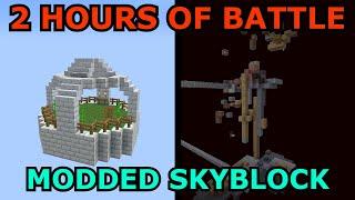 Multiplayer Modded Skyblock in a Nutshell