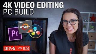 PC Build - 4k Video Editing PC Build 2019 - $1000 Budget – DIY in 5 Ep 108