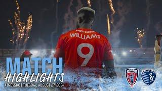 HIGHLIGHTS | U.S. Open Cup Indy Eleven at Sporting Kansas City - August 27