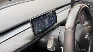 Приборная панель на Tesla с CarPlay и Android Auto! Стоит ли оно того?