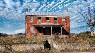 The Stunning Abandoned Bonds Family House Left Forgotten in West Virginia *Built in 1833