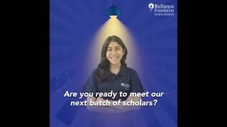 The Reliance Foundation Undergraduate Scholarships 2024-25 results will be announced soon!