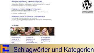 Kategorien und Schlagworte in WordPress richtig einsetzen