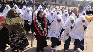 #Elwak Girls Choir surprised Hon.UmmulKheir during her tour to launch Empowerment projects