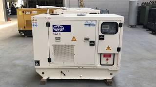 Perkins P22 4 22 KVA Supersilent Generatorset New !