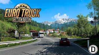 Снова пробки - Euro Truck Simulator 2 в TruckersMP