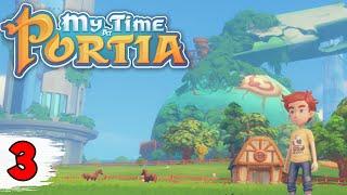 ЗНАКОМСТВО С ЖИТЕЛЯМИ ► My time at Portia прохождение #3