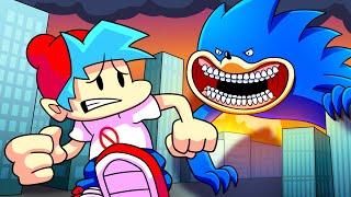 BOYFRIEND vs. SHIN SONIC?! Friday Night Funkin' Logic | Cartoon Animation