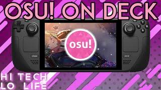 [Steam Deck] Osu! On Deck!