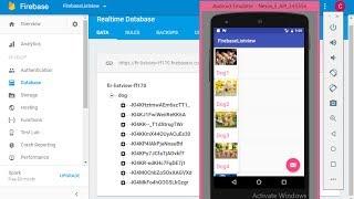 Firebase - ListView