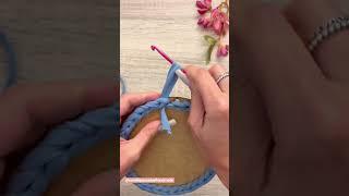 Como fazer um acabamento perfeito para base em MDF sem corte de fio/ Subida de cesto redondo #Dica