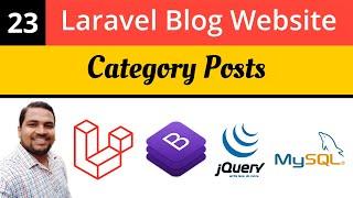 Laravel Tutorial | Category Posts | Laravel Blog Website | Laravel 8 Tutorial