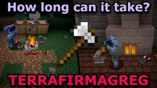 Making Iron Tools in Minecraft's Most Realistic Modpack