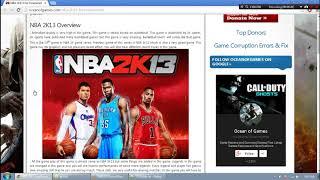 nba 2k13 install problem