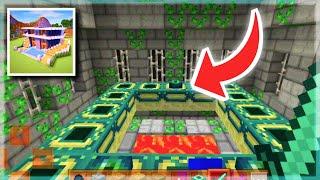 How to Find END PORTAL in Craft World: Master Building Block Game 3D