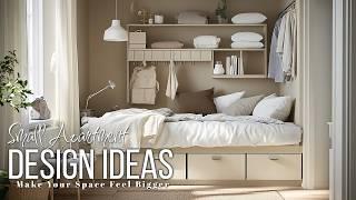 Small Apartment Design Ideas: How to Make Your Space Feel Bigger