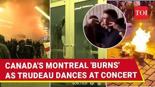 Anti-Israel Riots Rock NATO Meet In Canada's Montreal As Trudeau Grooves At Taylor Swift Concert