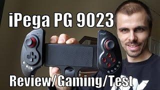 iPega PG 9023 Review/Hands on/Unboxing/Gaming test/How to pair/Phones/Tablets(Android/iOS gamepad)