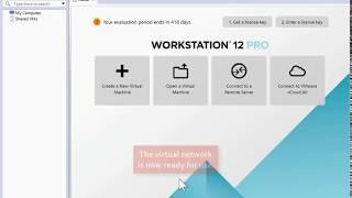 Virtual Network Editor - VMware Workstation Pro 12 & 14