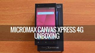 Micromax Canvas Xpress 4G Unboxing