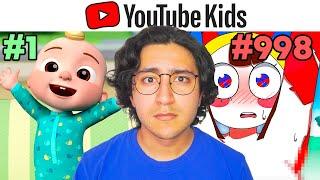 Vi 1000 Videos en YOUTUBE KIDS para PROBAR si es TURBIO o NO 