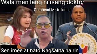 Ipe sobrang Sama ng loob Sen imee awang Awa ky former president-bato Dela rosa nagalit din kay tril