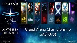 SWGOH - GAC 3v3  KRU FO Team vs JTR Team